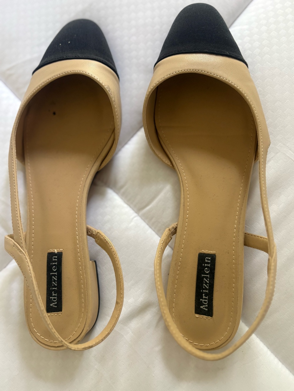 Women's Nude Slingback Heels
